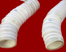 alumina ceramic lined steel pipe