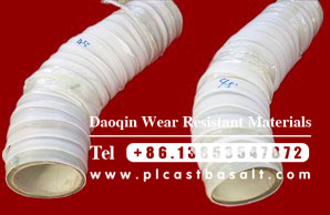 alumina ceramic lined steel pipe