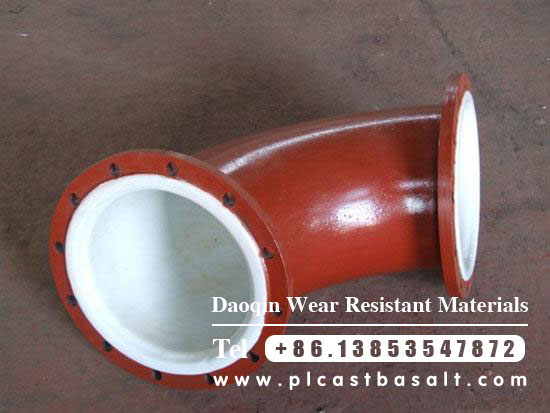 alumina wear resistant ceramic elbow